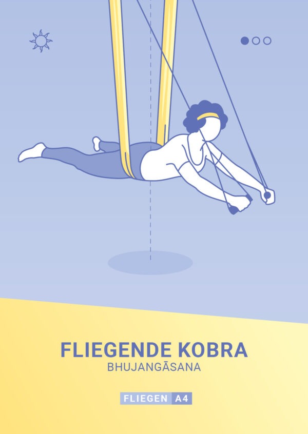 TUCHYOGA Karte A4 Fliegende Kobra